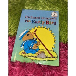 Dr. Seuss Beginner Books I Can Read Myself Richard Scarry's The Early Bird 1968